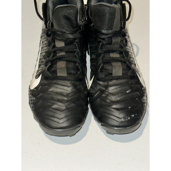 Nike Alpha Menace Shark 2 BV0146-001 Football Cleats Men\'s US 8 Black Synthetic main image 8